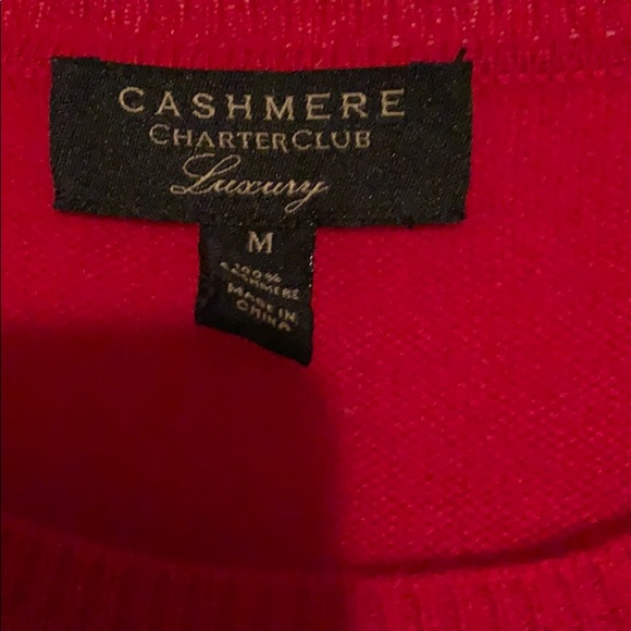 Red Cashmere sweater - Picture 3 of 3